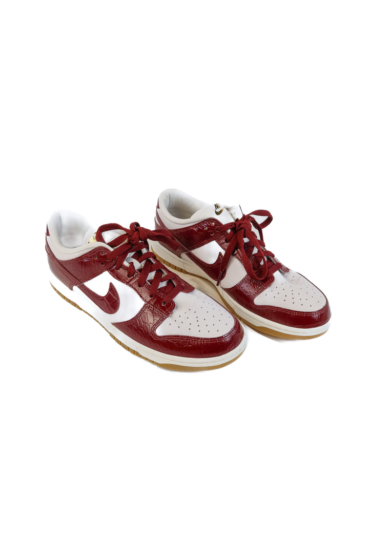 Nike Dunk Low LX "Team Red Croc" Sneakers NWOT (10; retail $132)