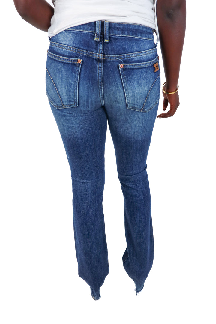Joes medium wash flare jeans (26)