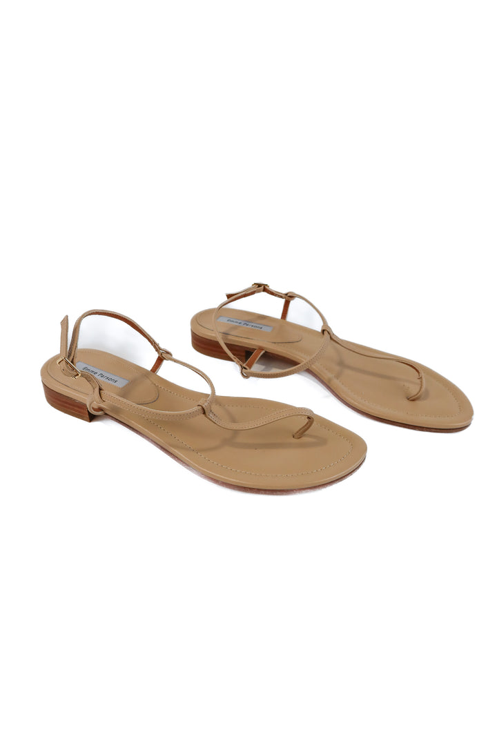 Emme Parsons Tan Cecilia Sandals (40/ US 9-10; retail $495)