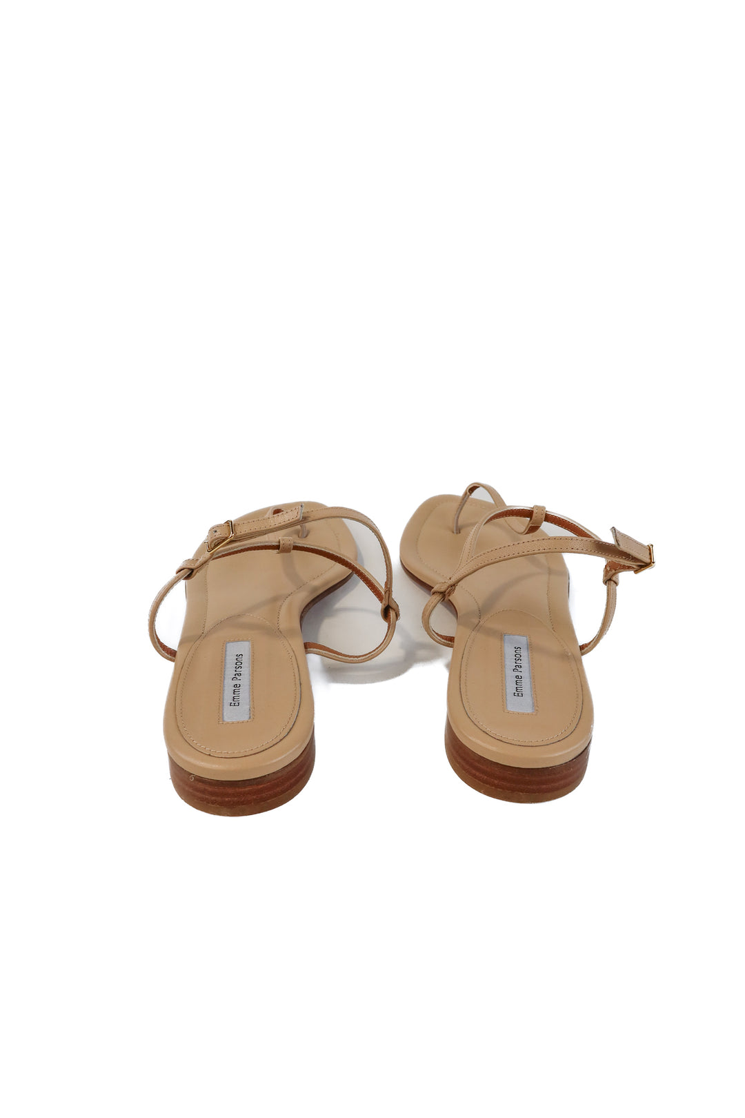 Emme Parsons Tan Cecilia Sandals (40/ US 9-10; retail $495)