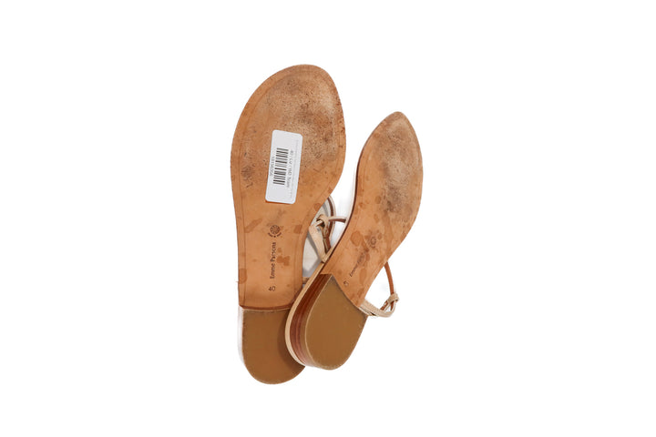 Emme Parsons Tan Cecilia Sandals (40/ US 9-10; retail $495)