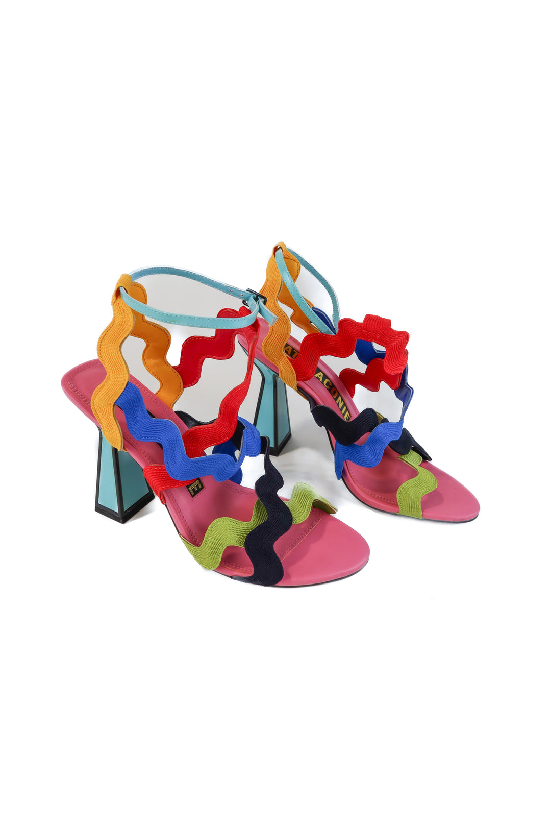 Kat Maconie colorful heels NWT (9; retails for $330)