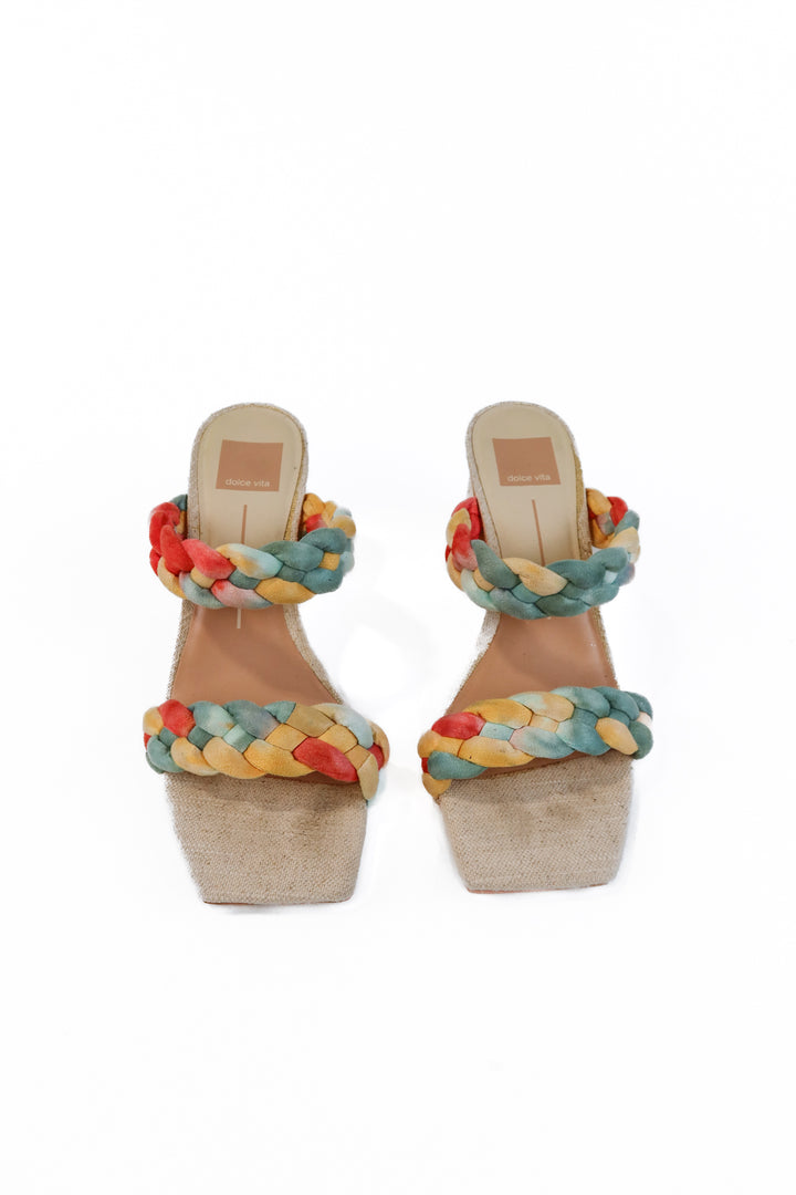 Dolce vita colorful braided heels (8)