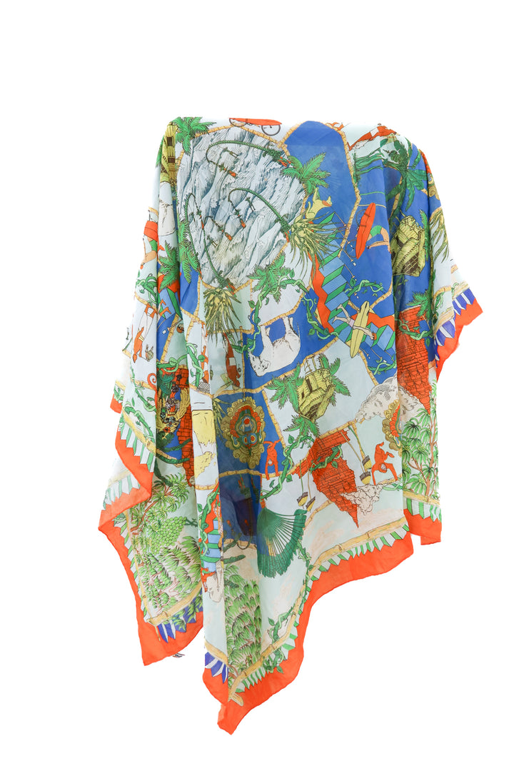 Soie Meme jungle scarf (retail $116)