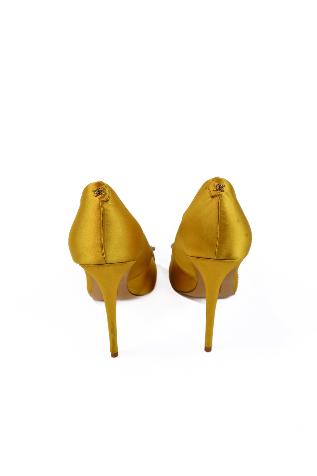 Sam Edelman yellow rhinestone heels (7.5)