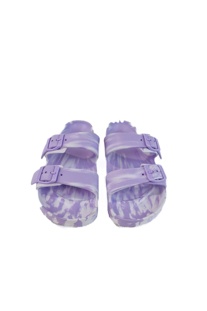 Shade & Shore purple marble slides (10)