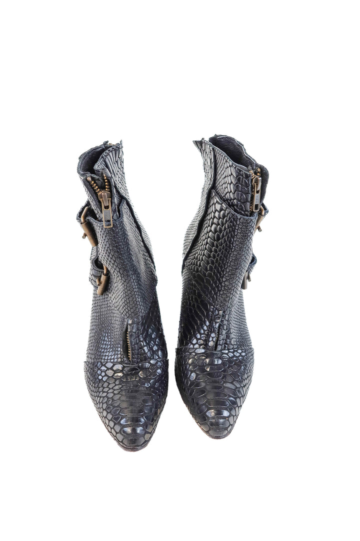 Free bird black booties (11; retail $350)