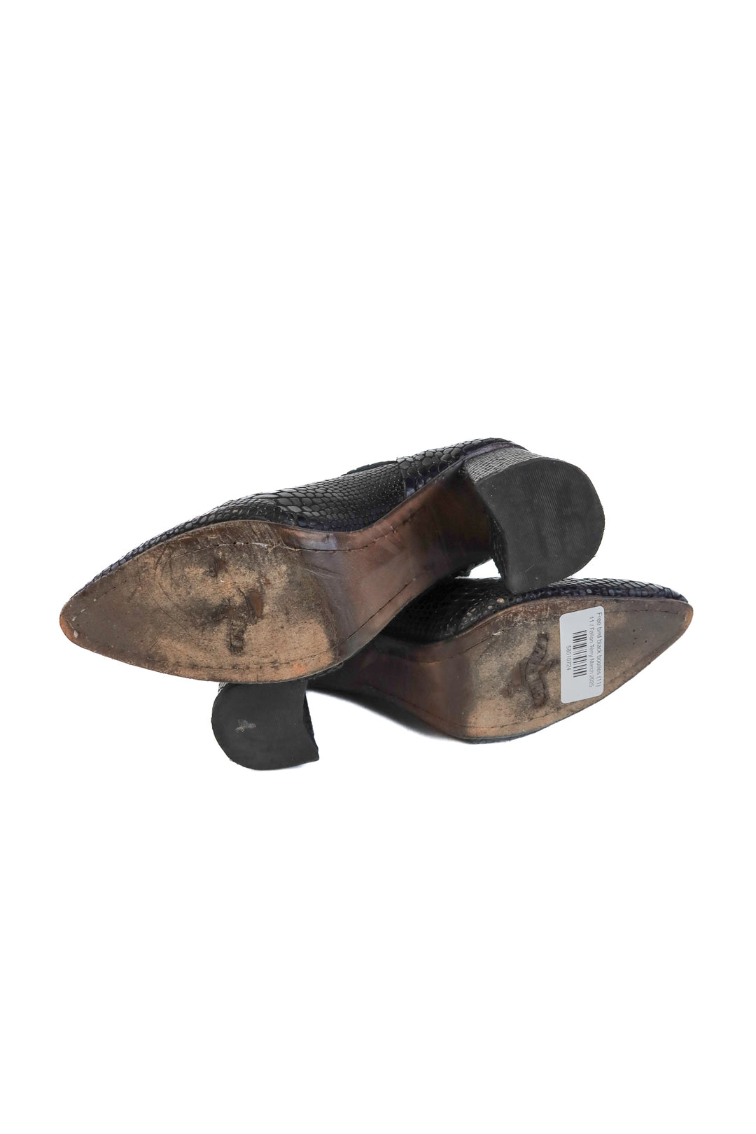 Free bird black booties (11; retail $350)