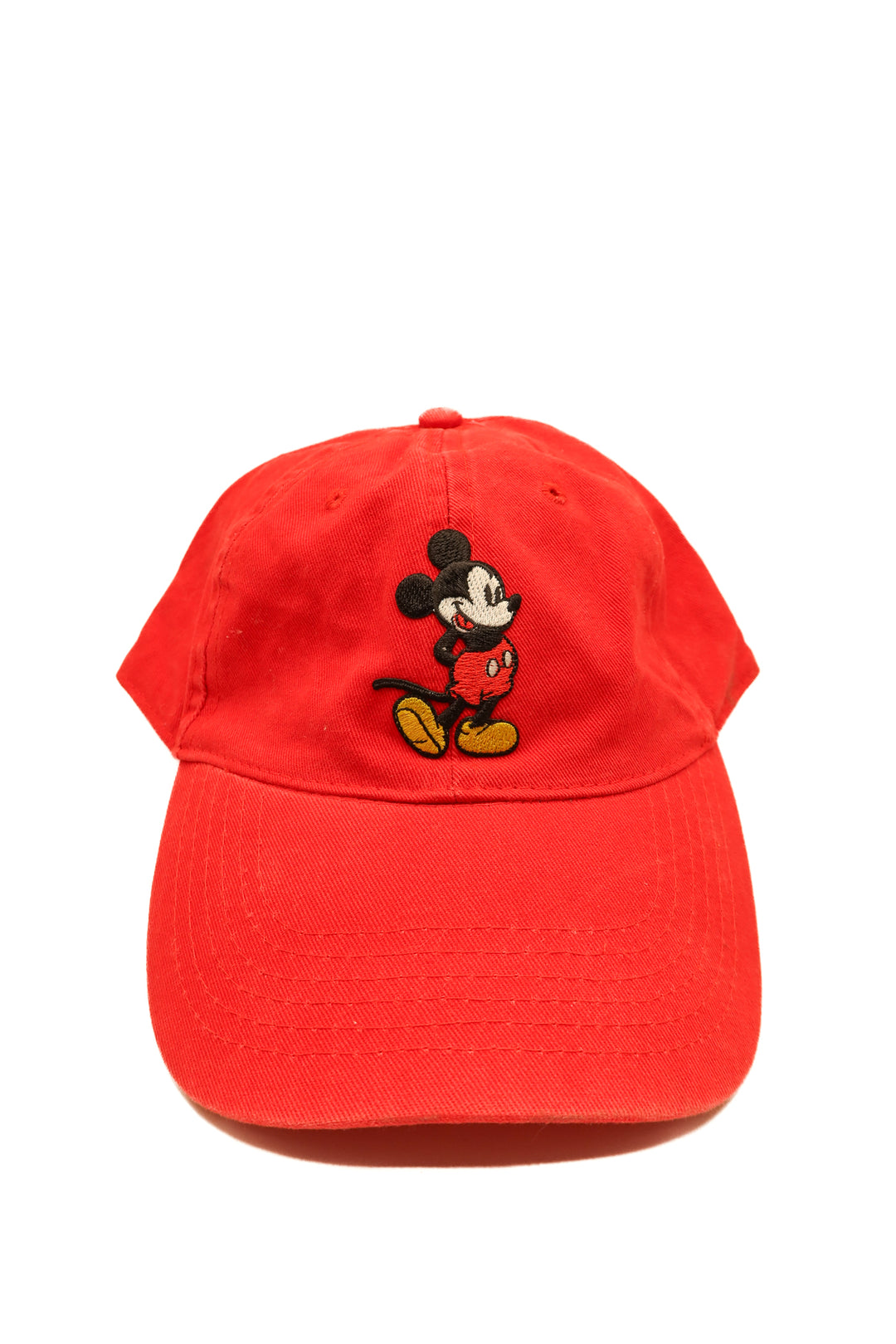 Red Mickey Mouse hat
