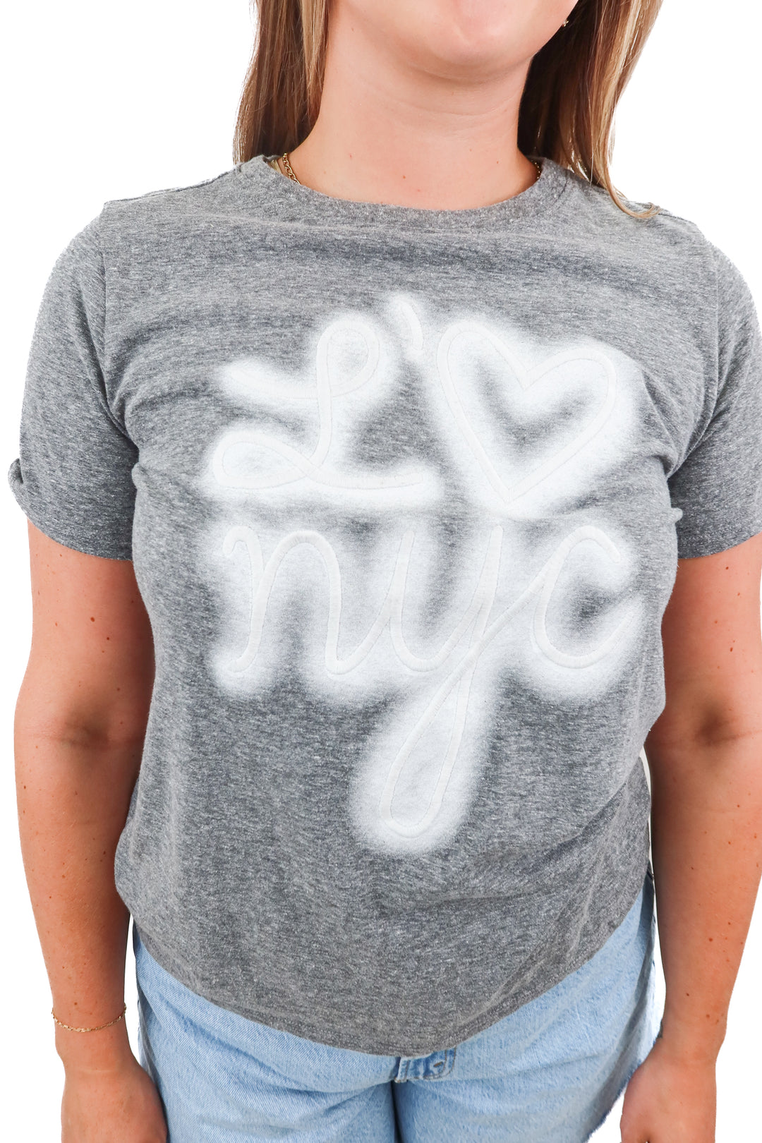 cinq a sept love NYC graphic tee (m)