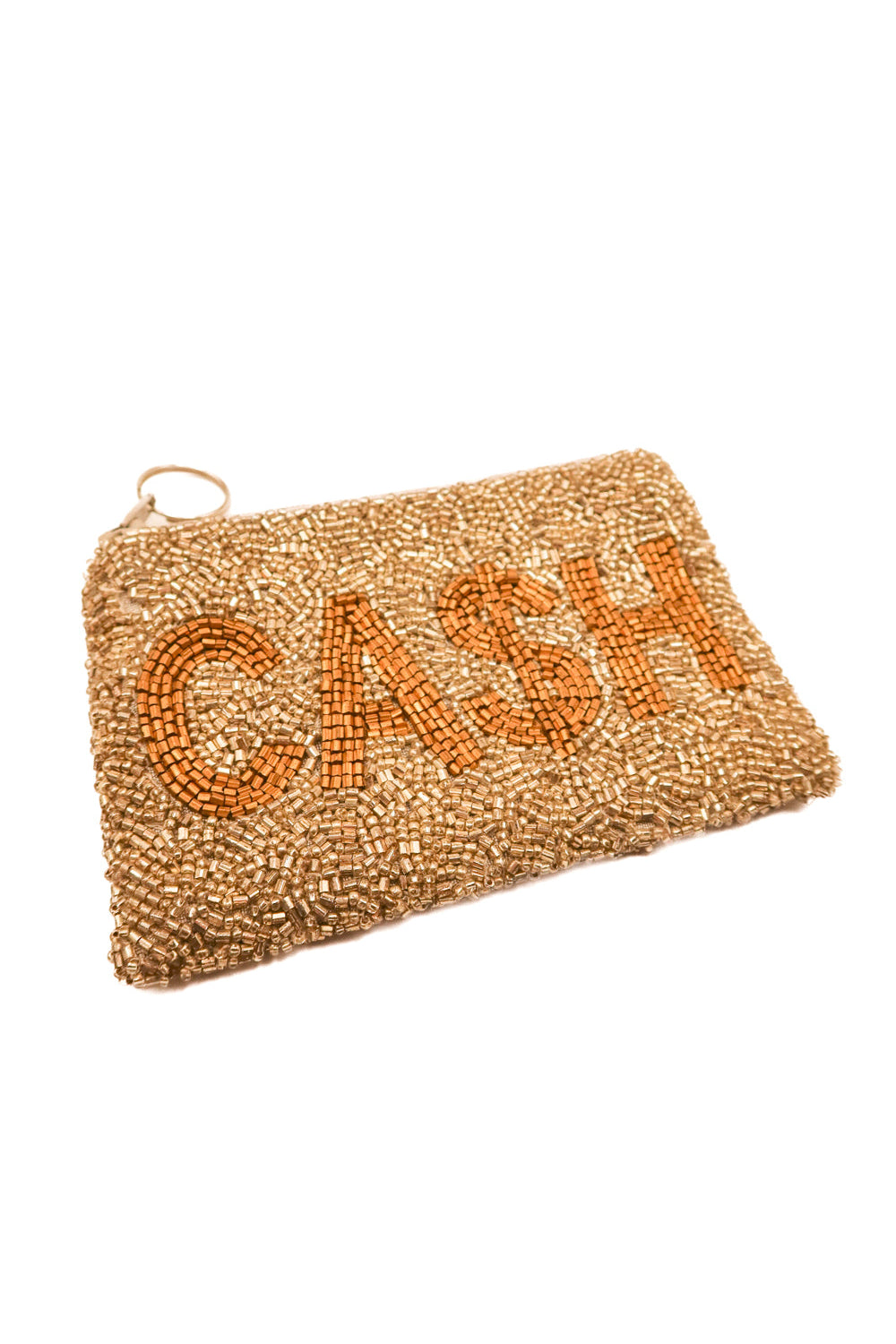 Tianany beaded “cash” pouch (retail $48)
