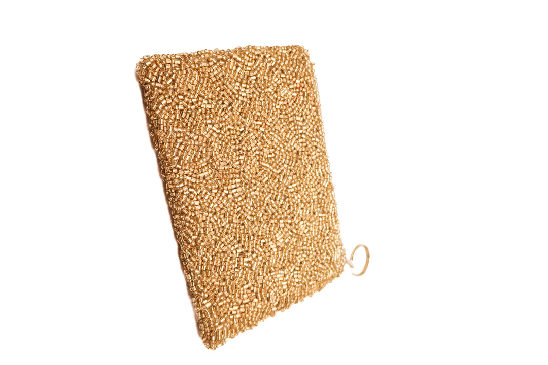 Tianany beaded “cash” pouch (retail $48)