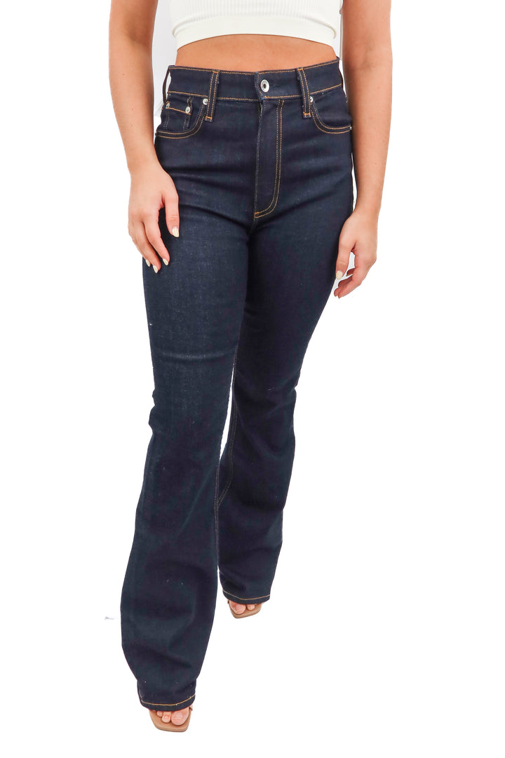 rag & bone casey high rise flare dark wash jeans NWT (27; retail $ 225)