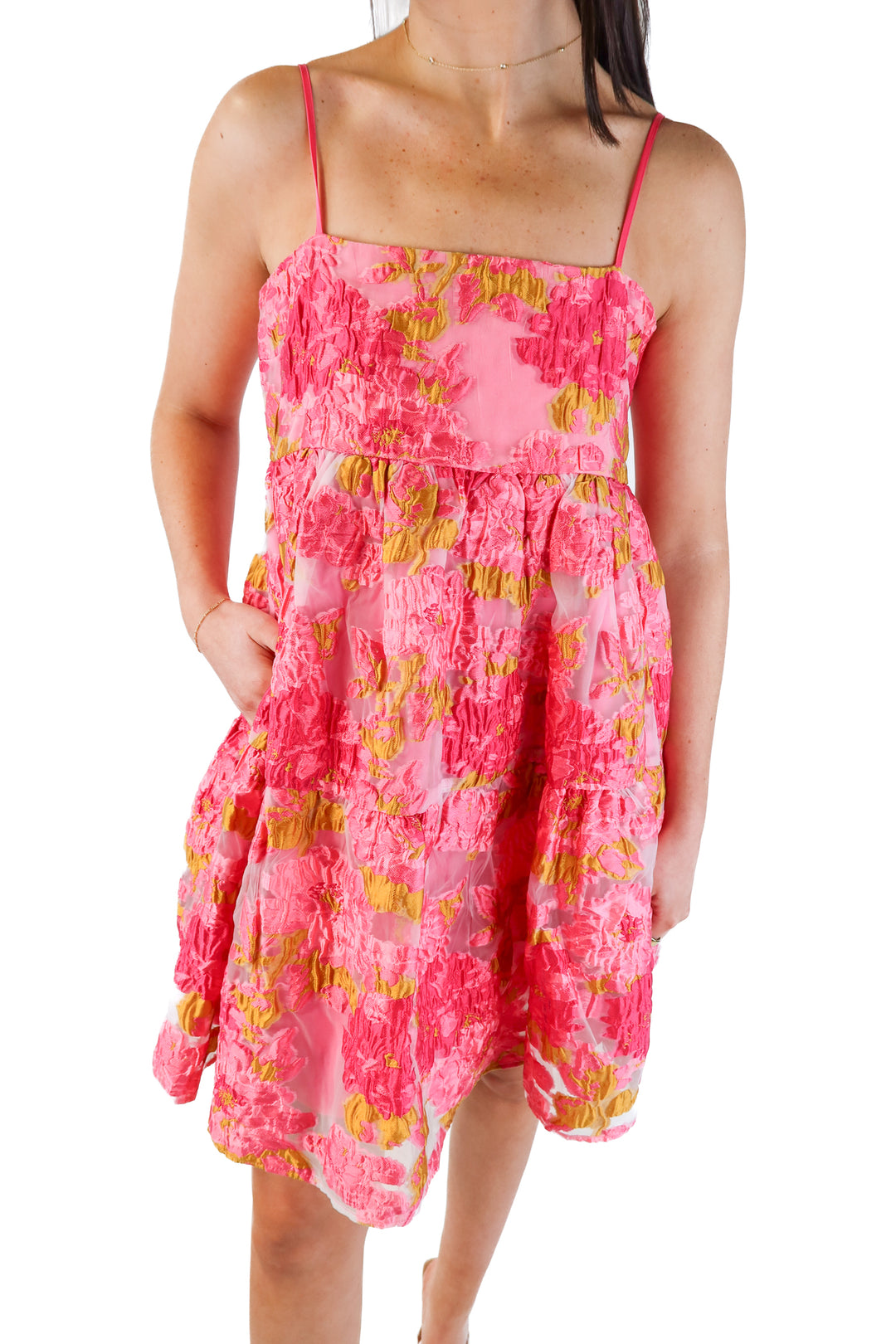 Endless Rose Pink Party Dress (S; retail $130)