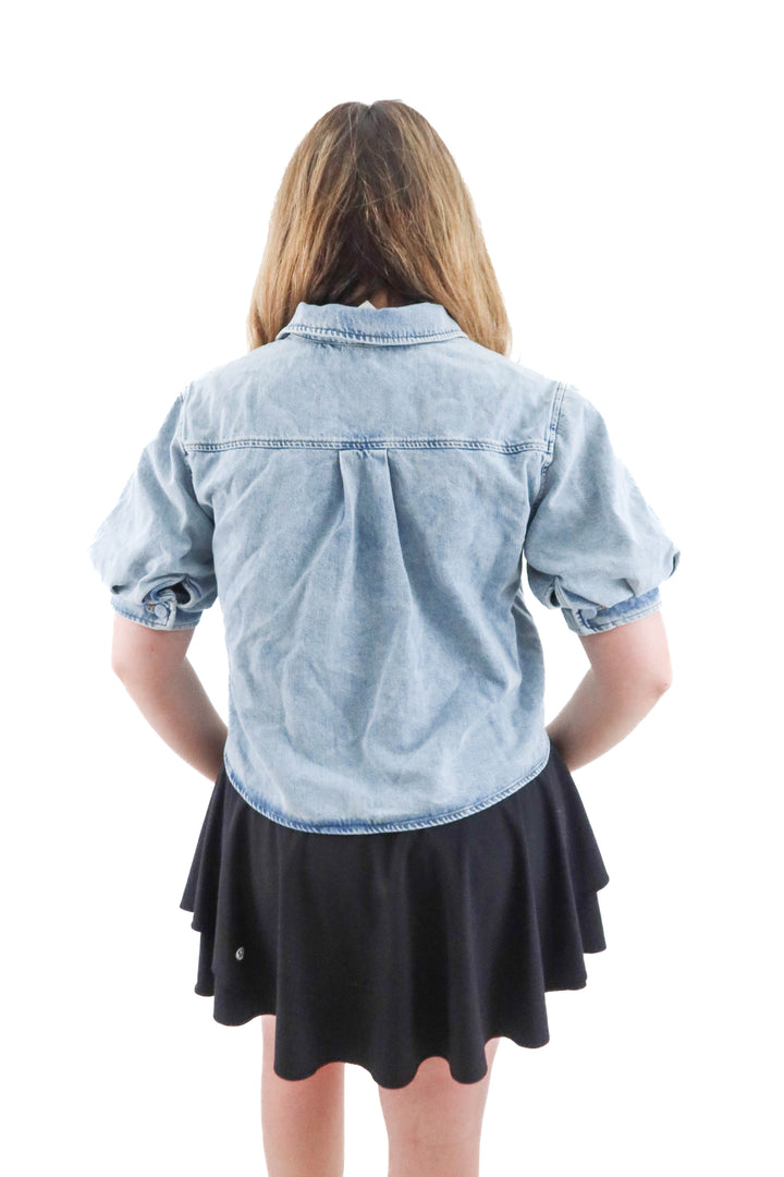 frame billow sleeve top NWT (s; retail $348)