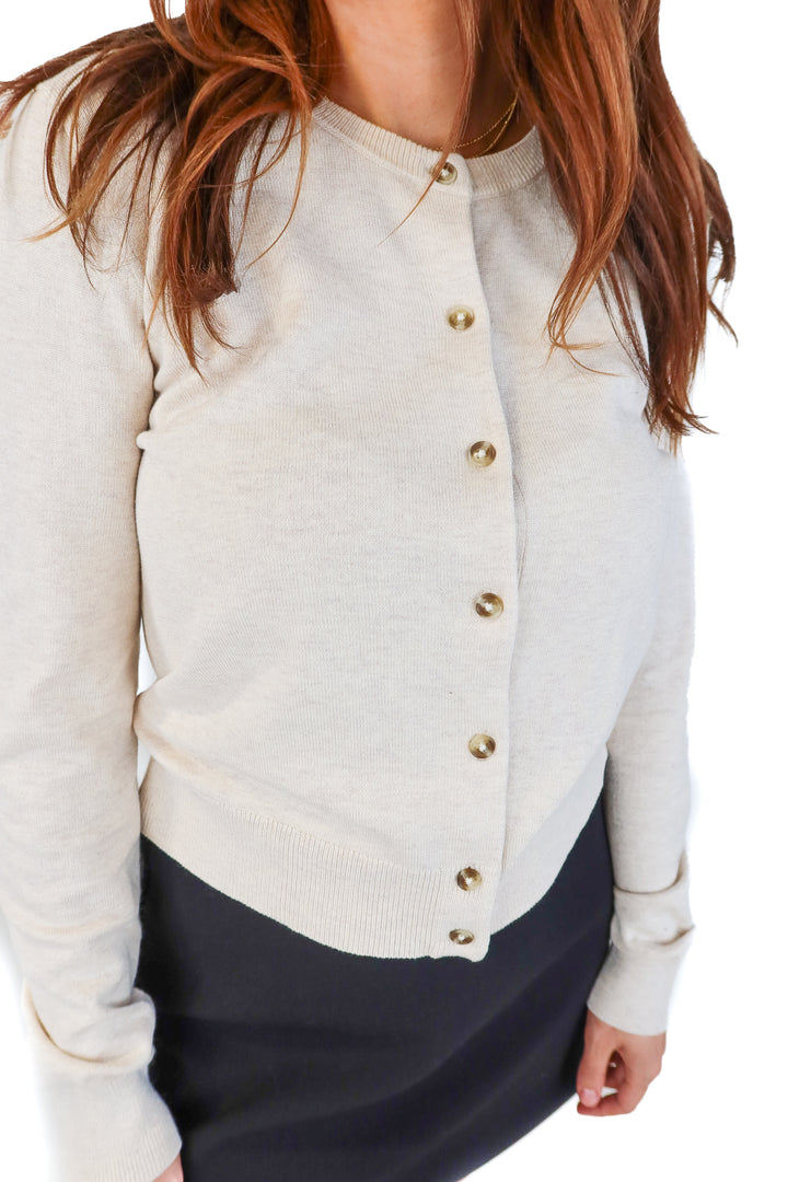 h&m heathered cardigan (s)