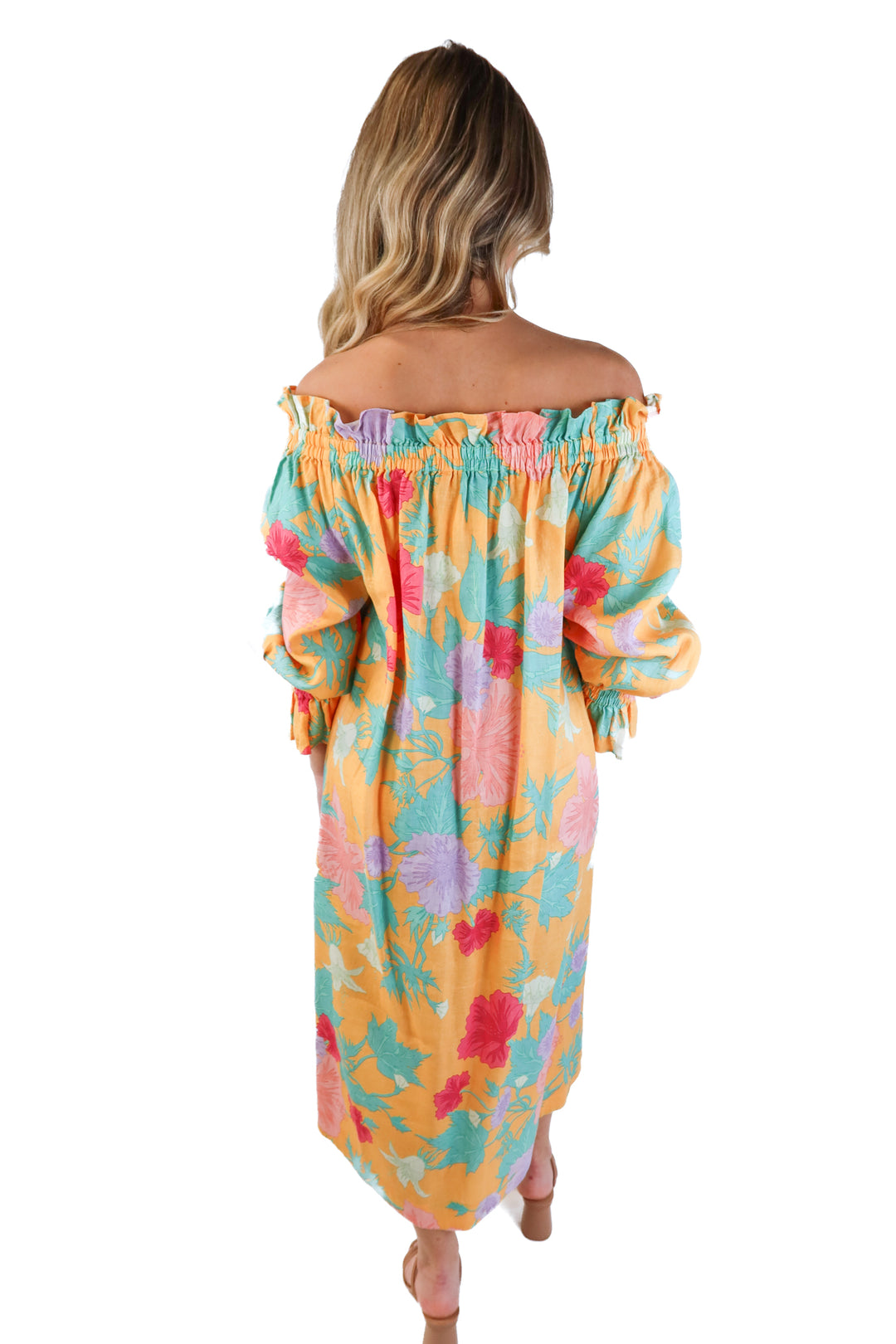 Ephemera Floral Linen Dress (XS/S)