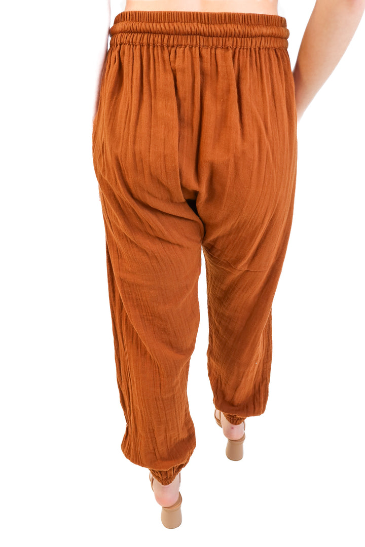 Cleobella Brown Beach Pant (S; retail $198)