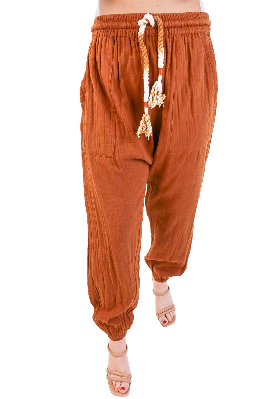 Cleobella Brown Beach Pant (S; retail $198)