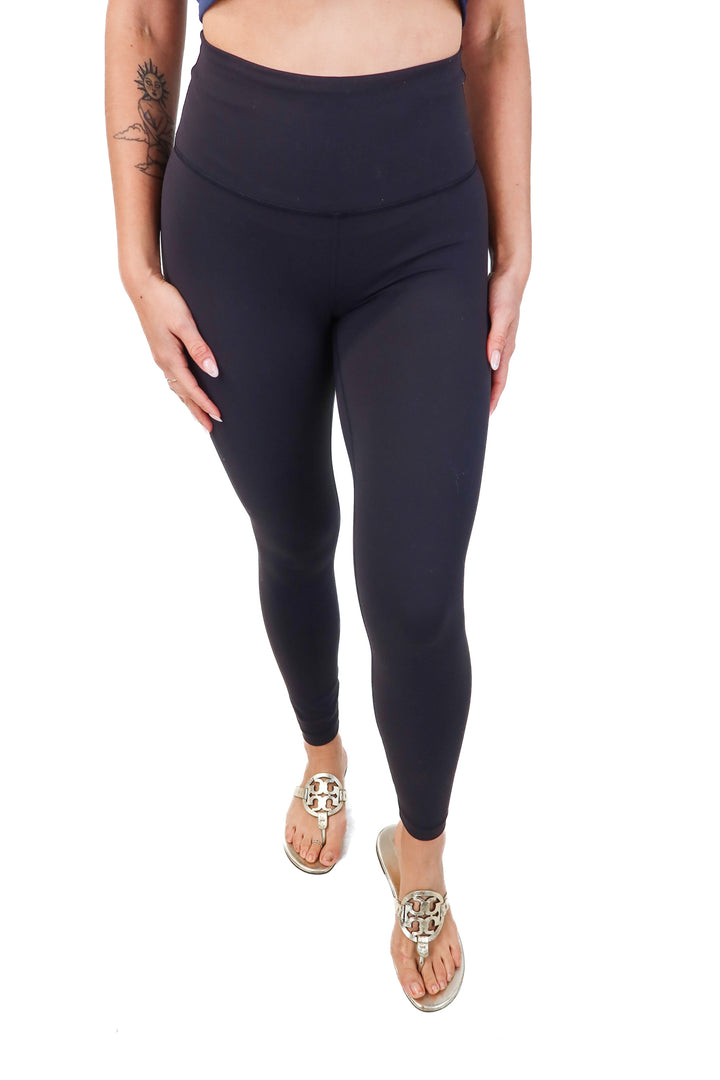 lululemon black ankle leggings (6; retail $98)