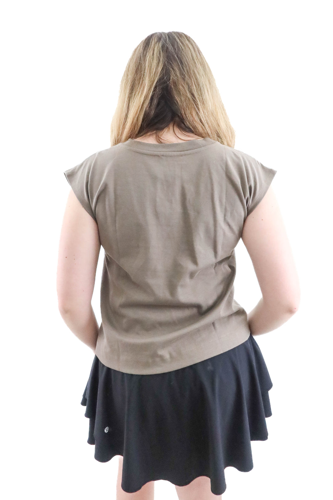 haven well within brown tee (s; retail $68)