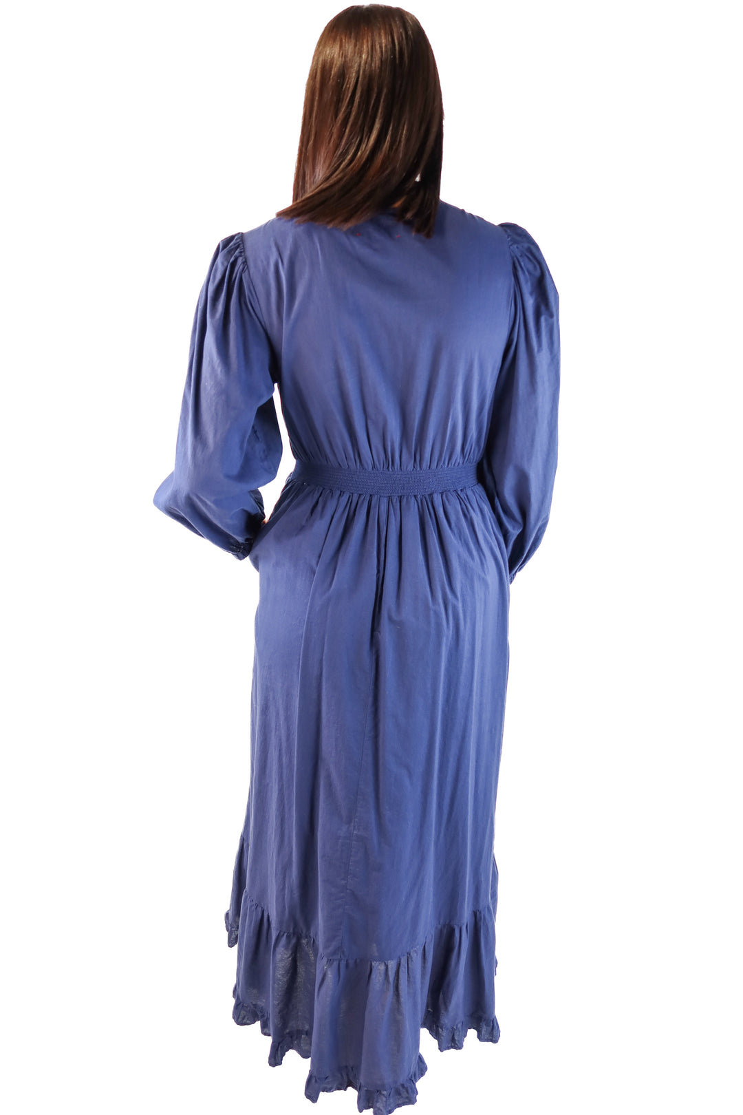 SOLD: Xirena Blue Cotton Maxi Dress (M; retail $295)