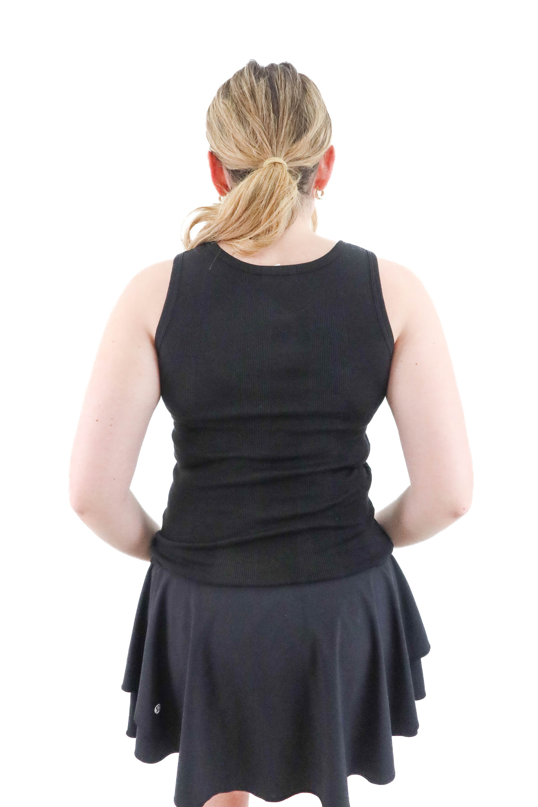 goldie black tank (s; retail $90)