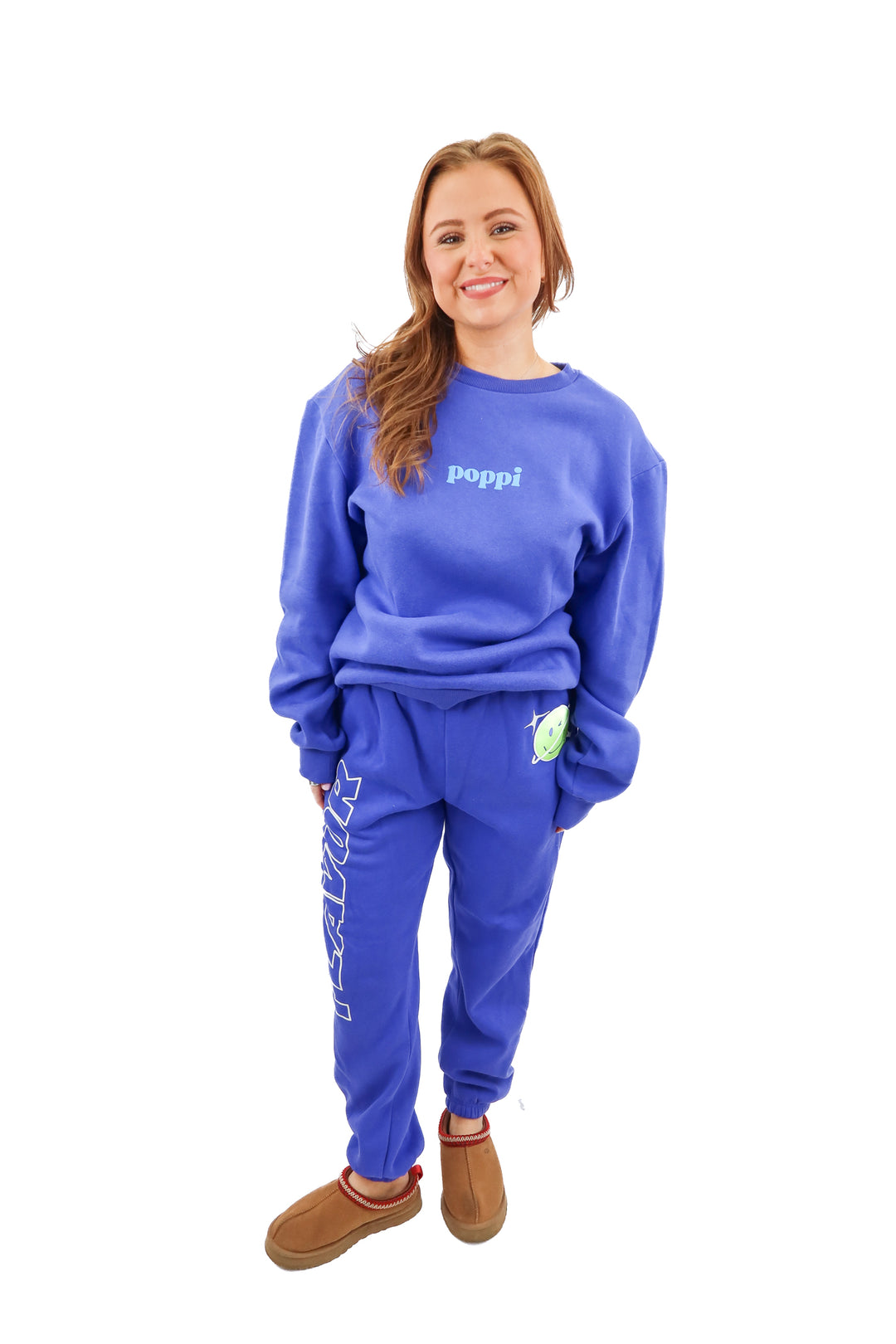 poppi x target purple sweat set NWT (m)