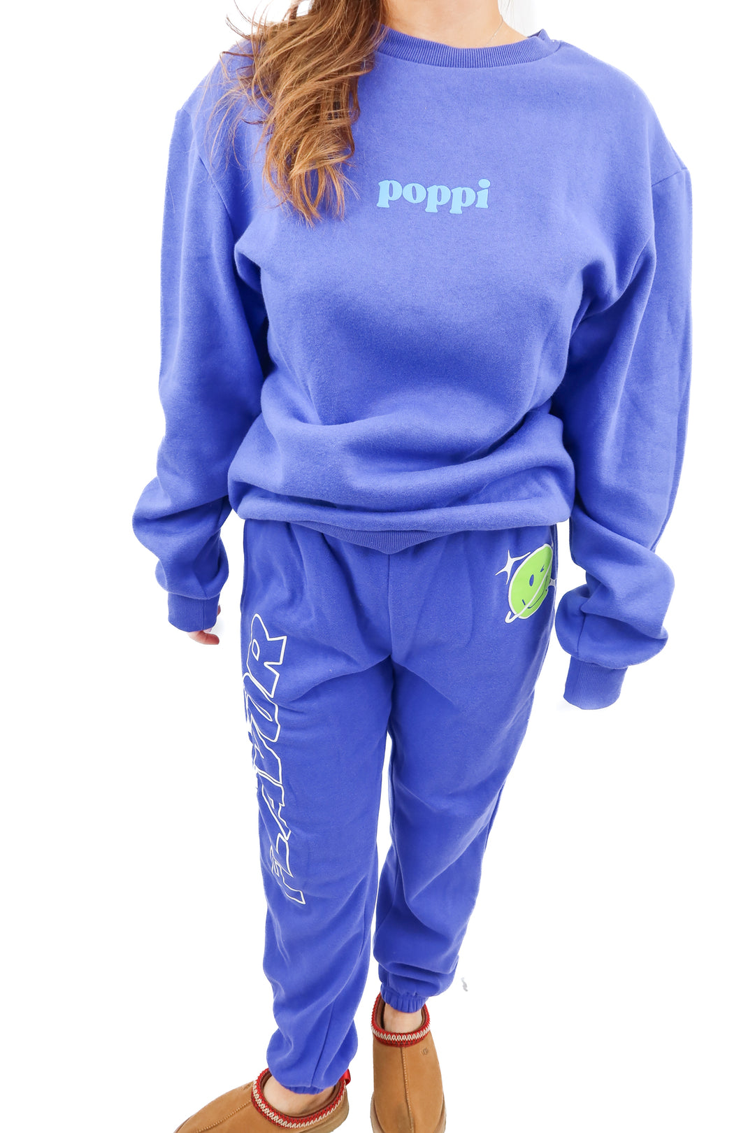 poppi x target purple sweat set NWT (m)