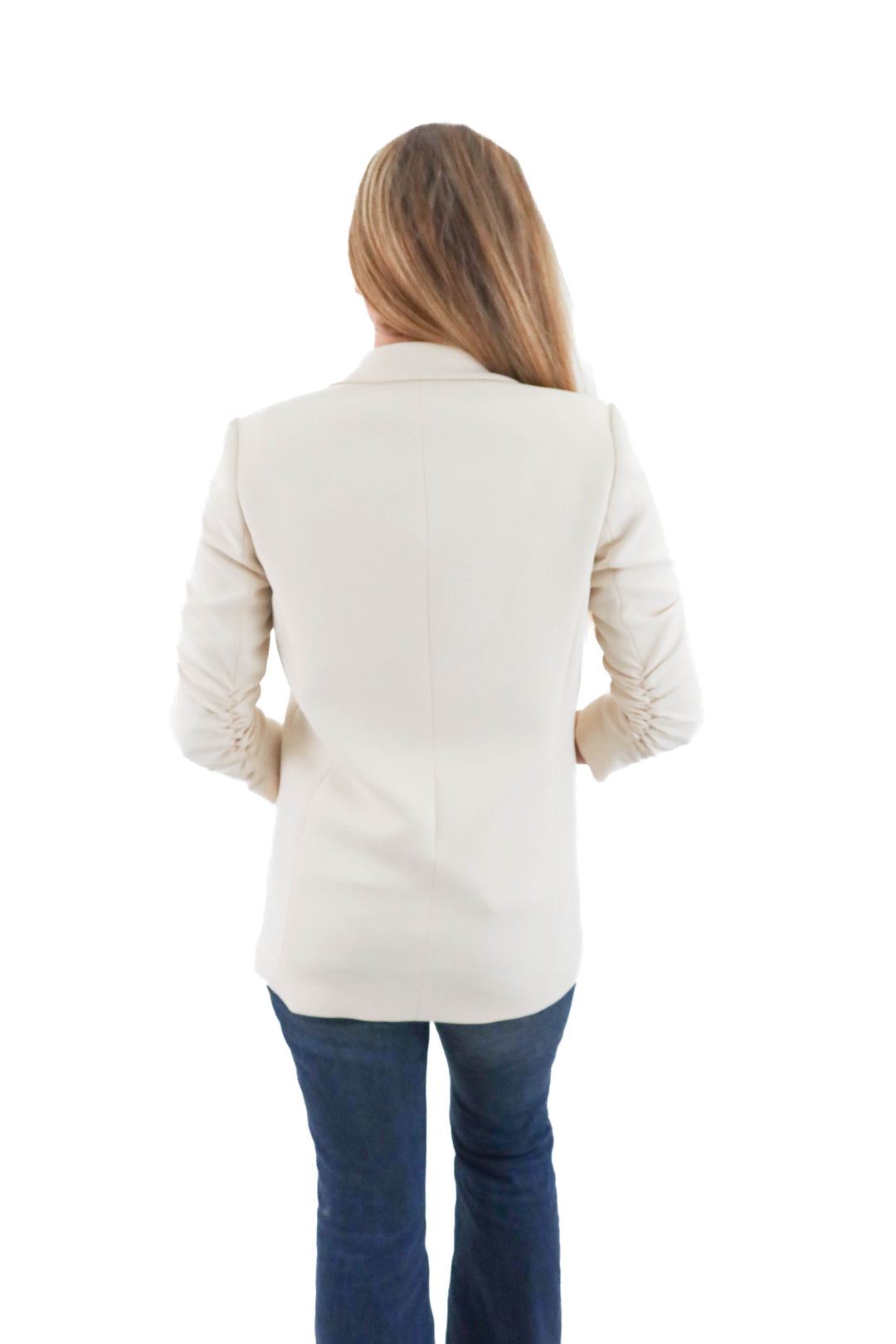 gianni bini ivory blazer (s; retail $159)