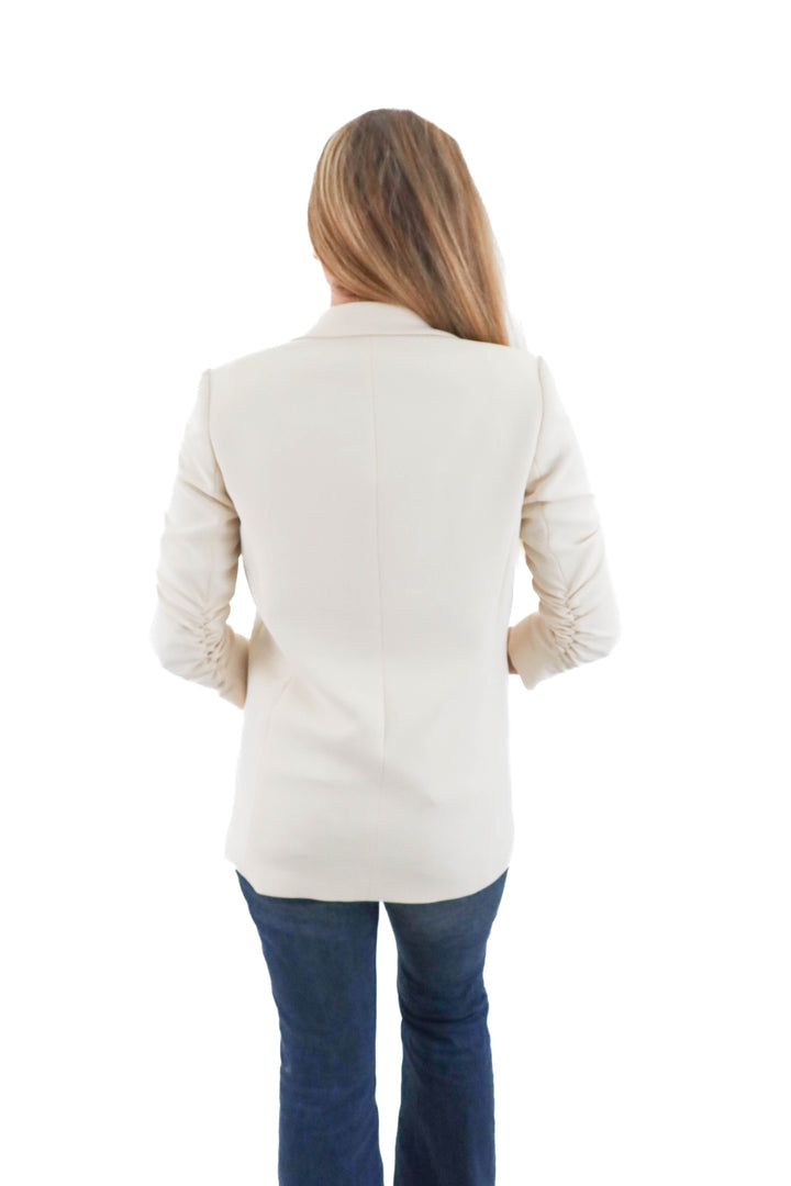 gianni bini ivory blazer (s; retail $159)