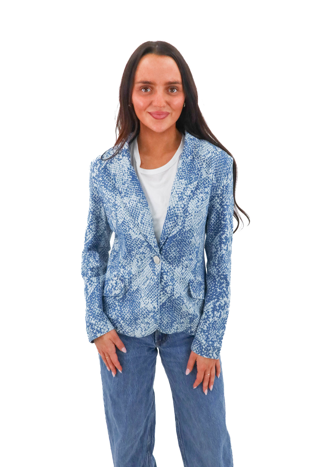 the noli shop rhinestone blazer NWT (s; retail $228)