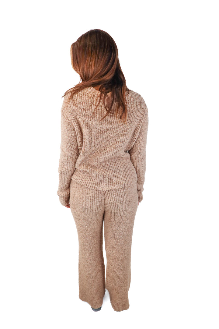 anrabess brown fuzzy lounge set (s; retail $39.99)