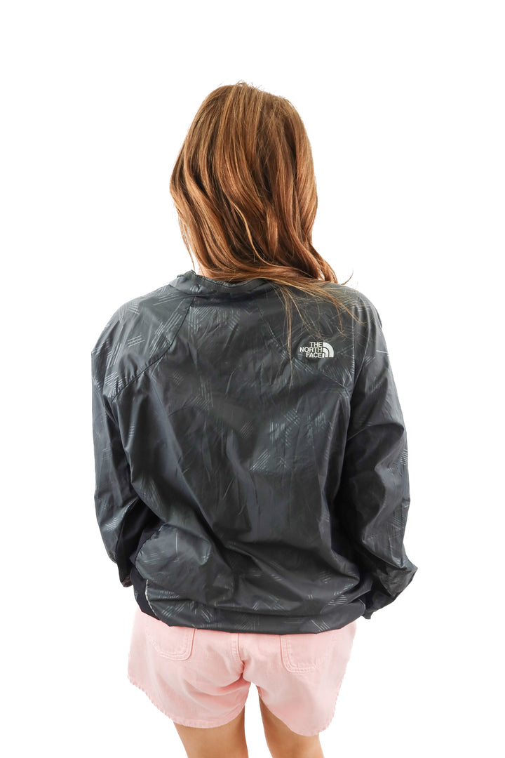 The North Face black windbreaker (L; retail $110)