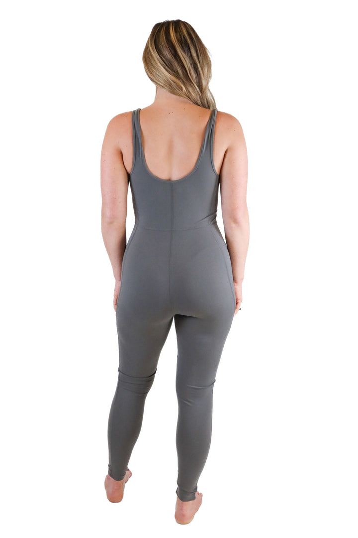 Dynamite gray onesie NWT (S)