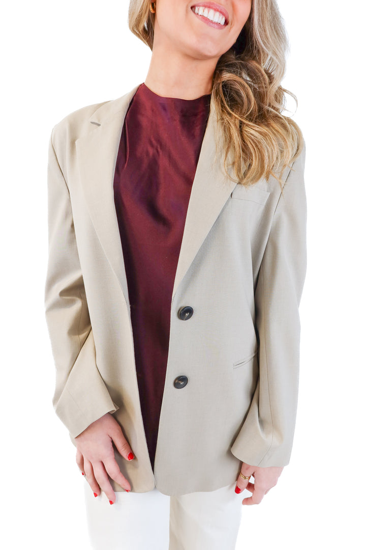 MNG Beige Blazer (S)