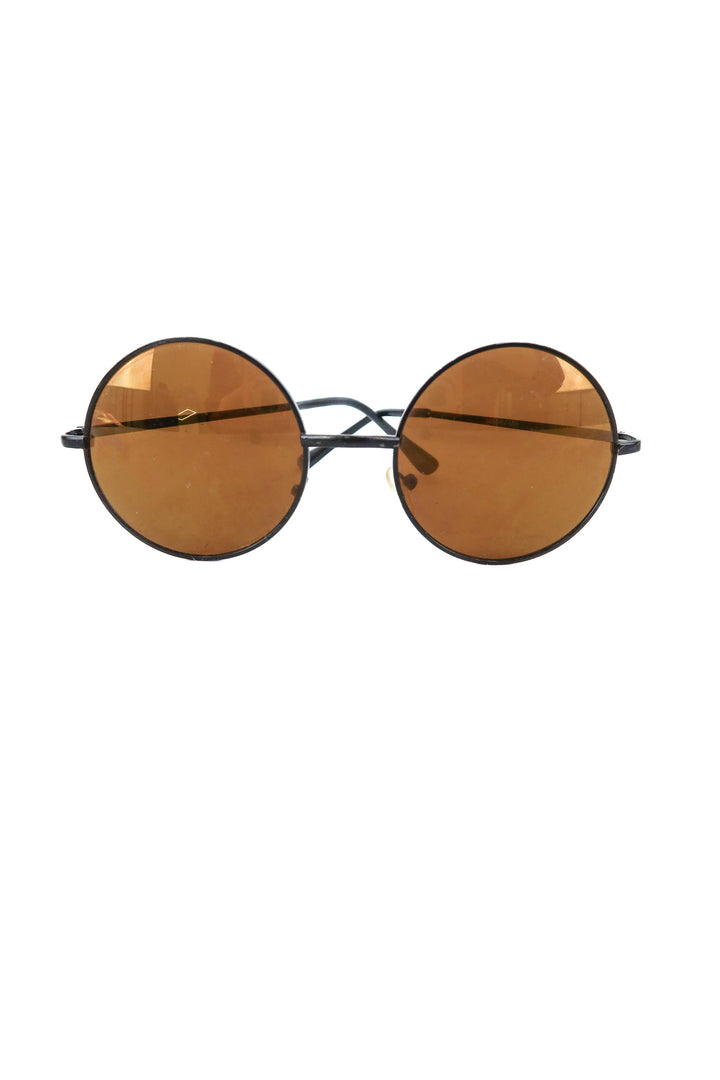 round brown lens sunglasses