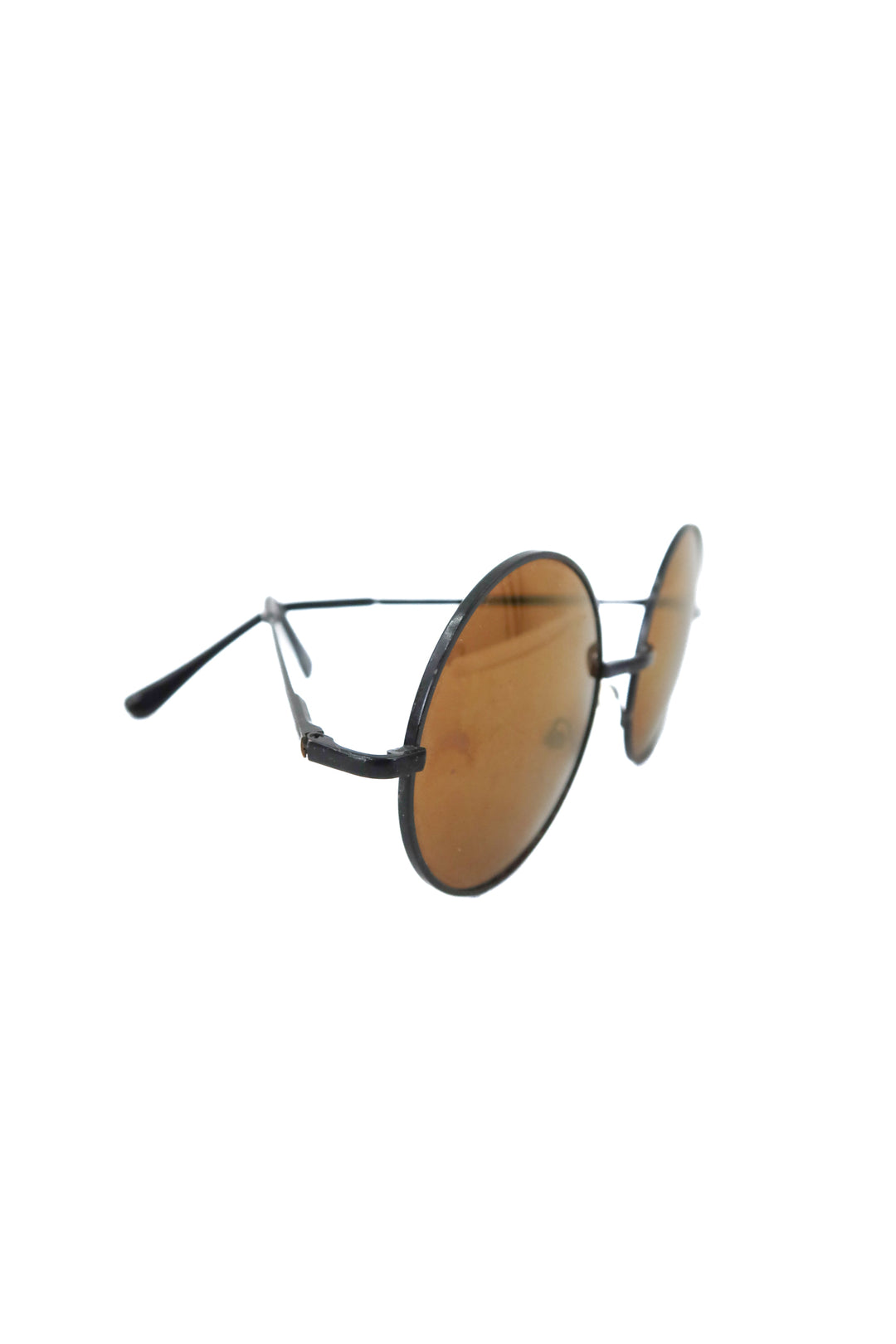 round brown lens sunglasses