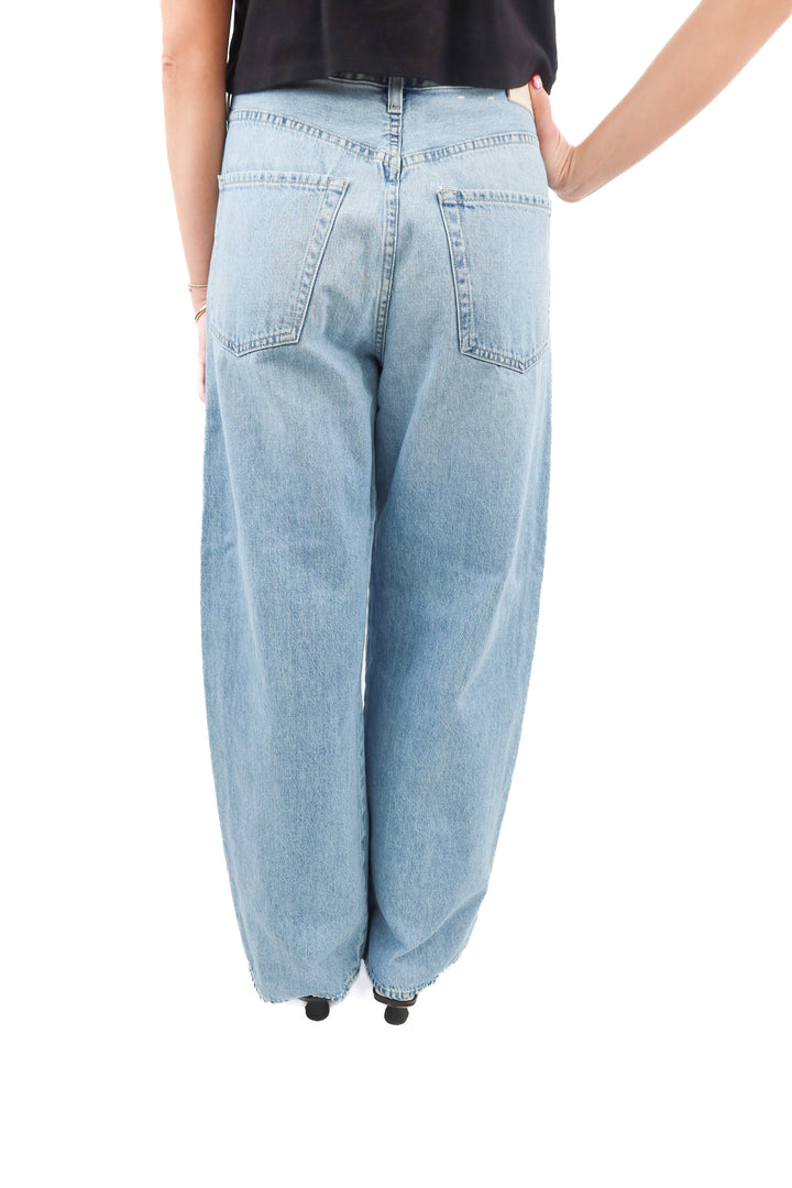 citizens of humanity drawstring light wash jeans (26; retail $298)