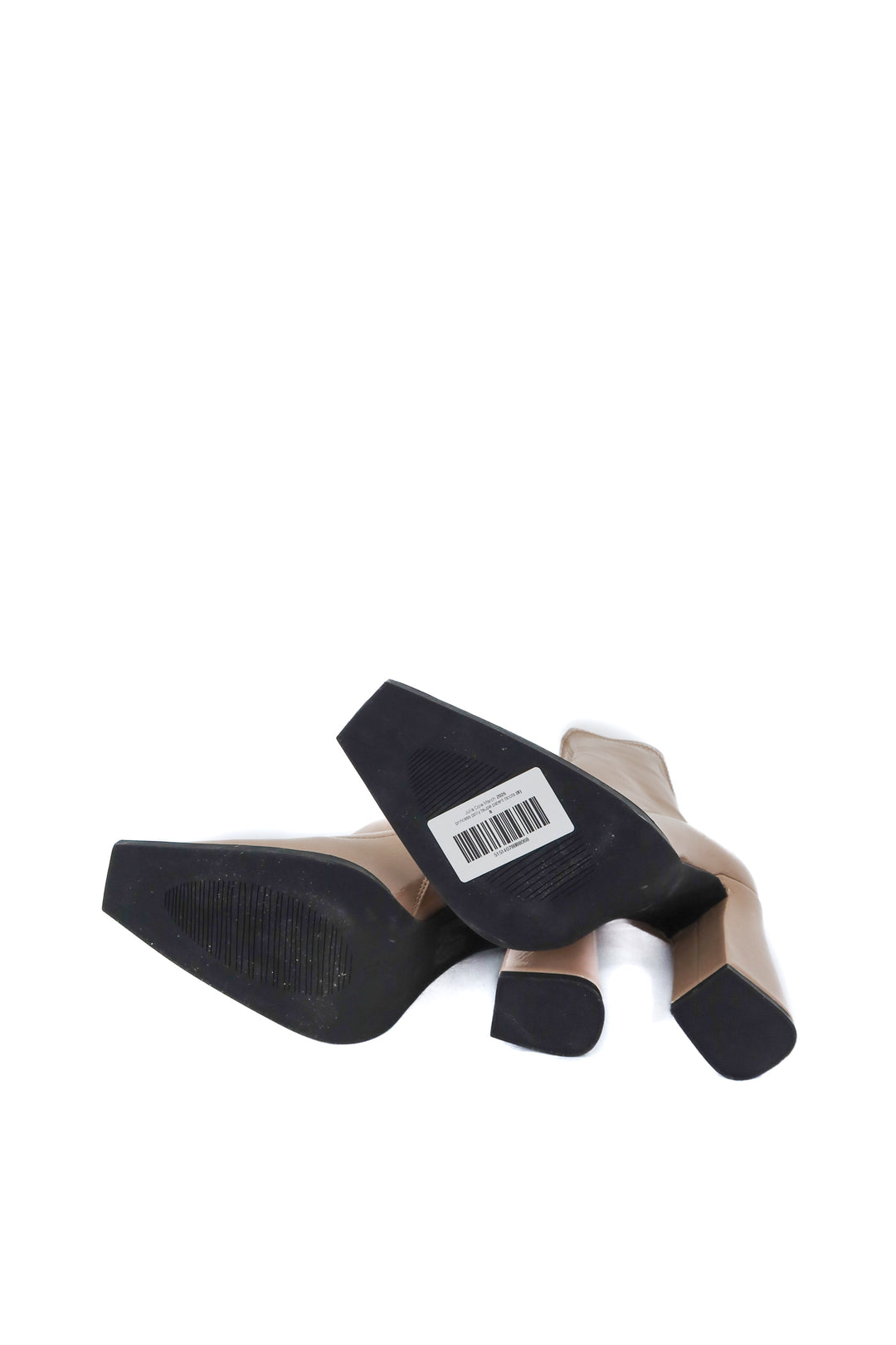 princess polly taupe patent boots (8)