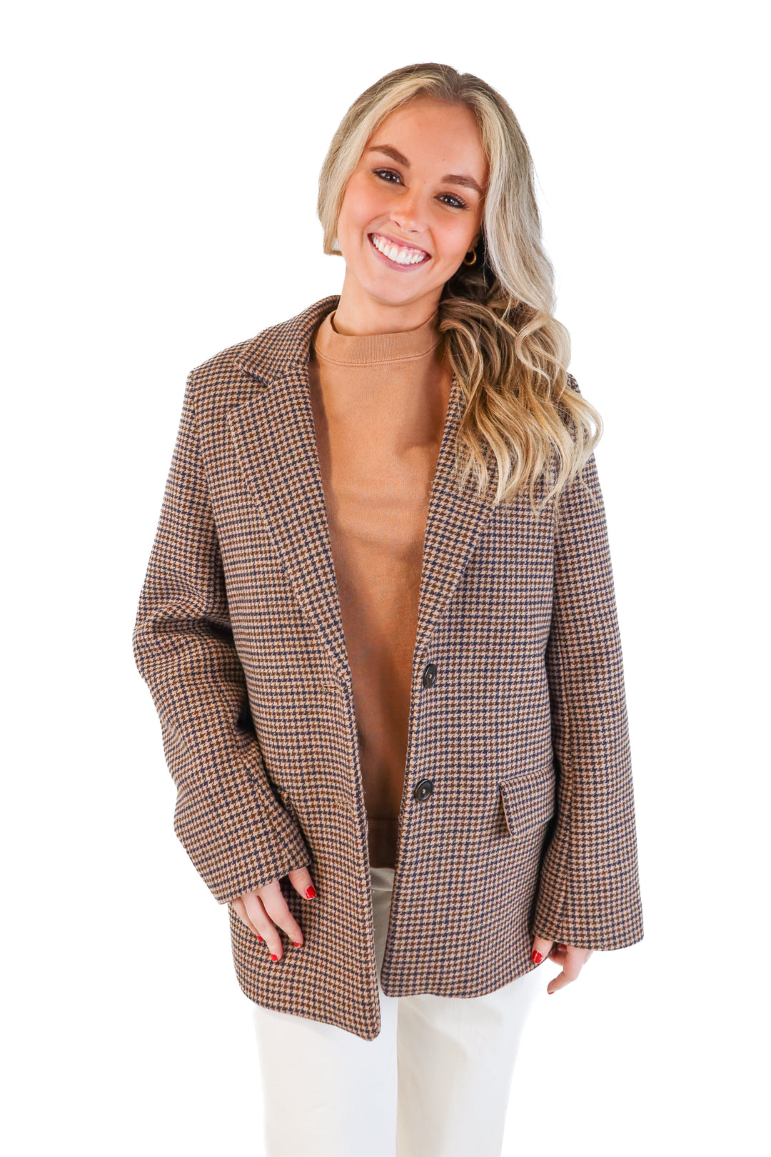 Abercrombie Houndstooth Jacket (M; retail $120)