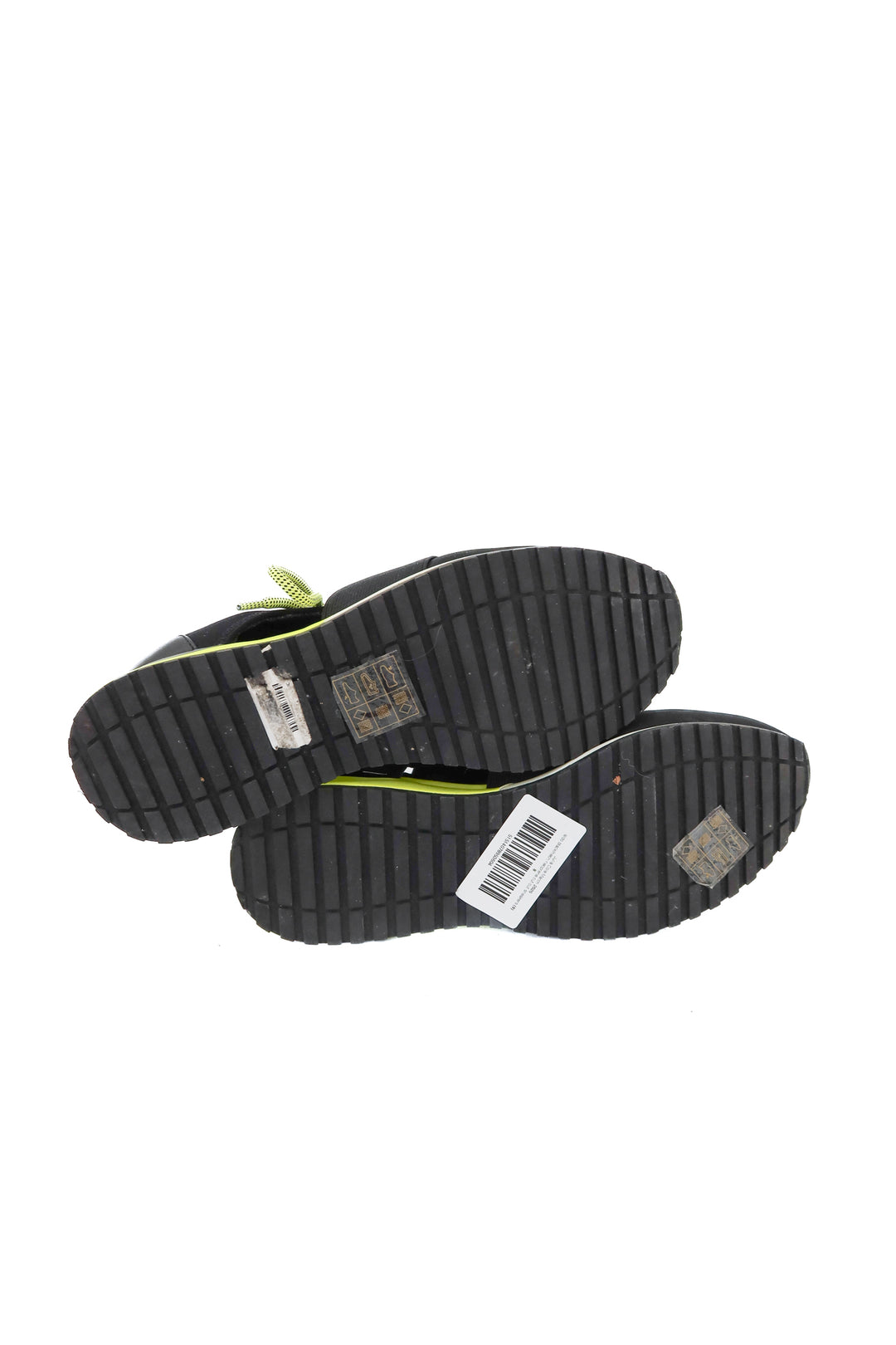aldo black/neon neoprene cut out sneakers (8; retail $99)