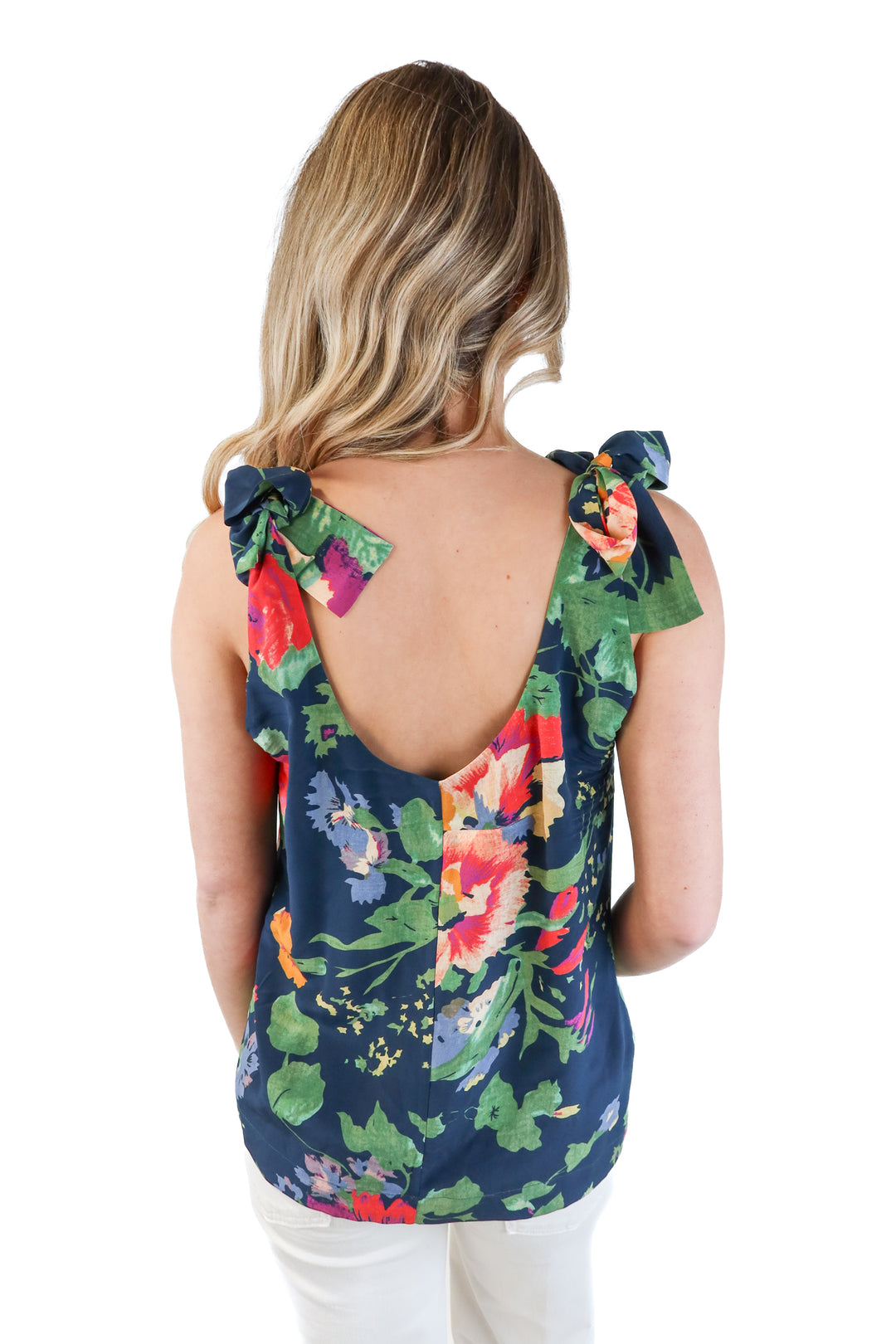 Sezane Silk Floral Top (FR38/ US6; retails for $135)