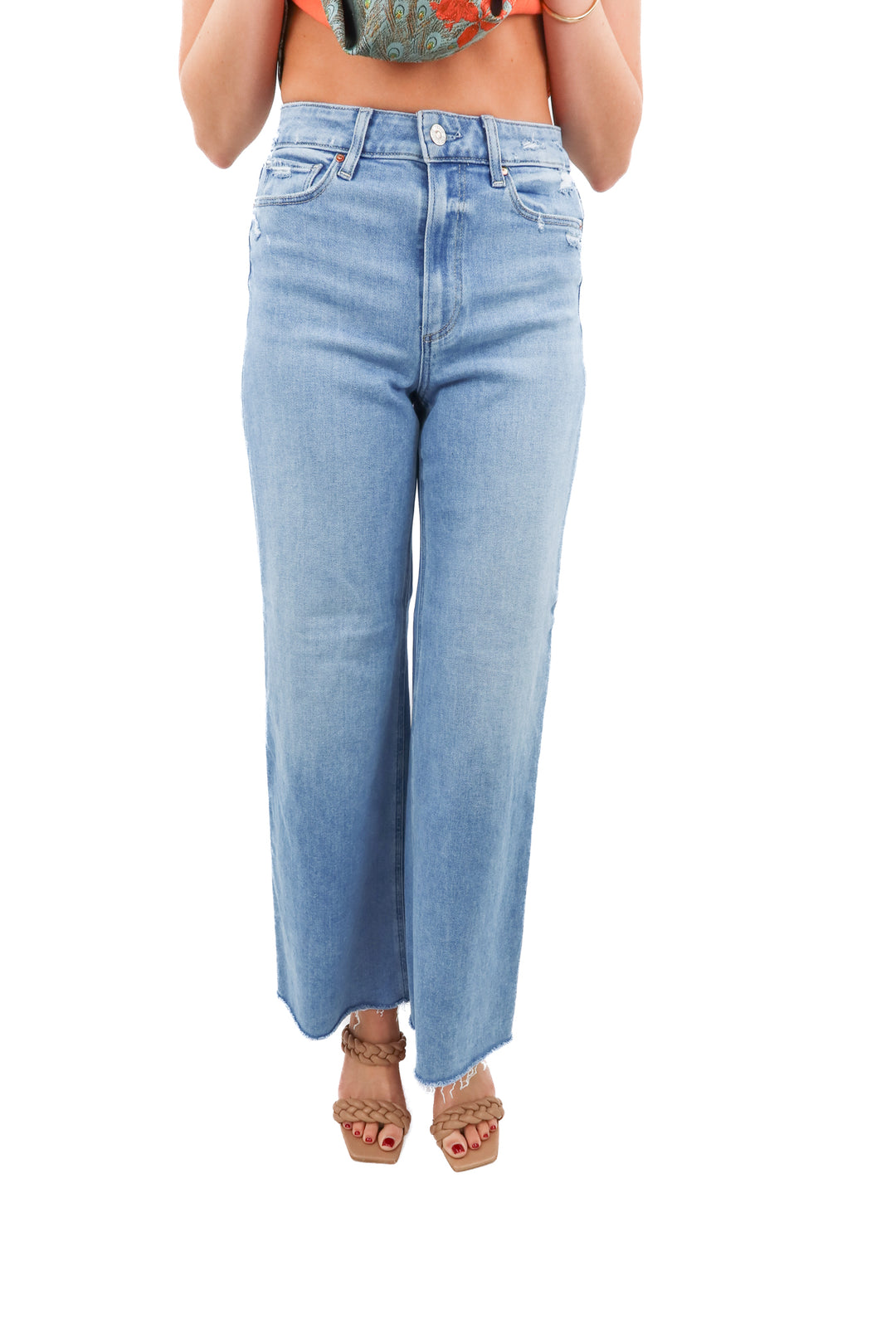 paige front pocket anessa jeans (26; retail $249)