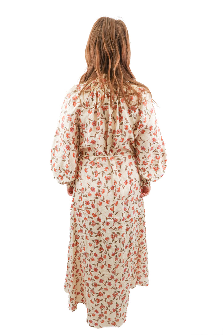Kivari floral midi dress (4; retail $358)