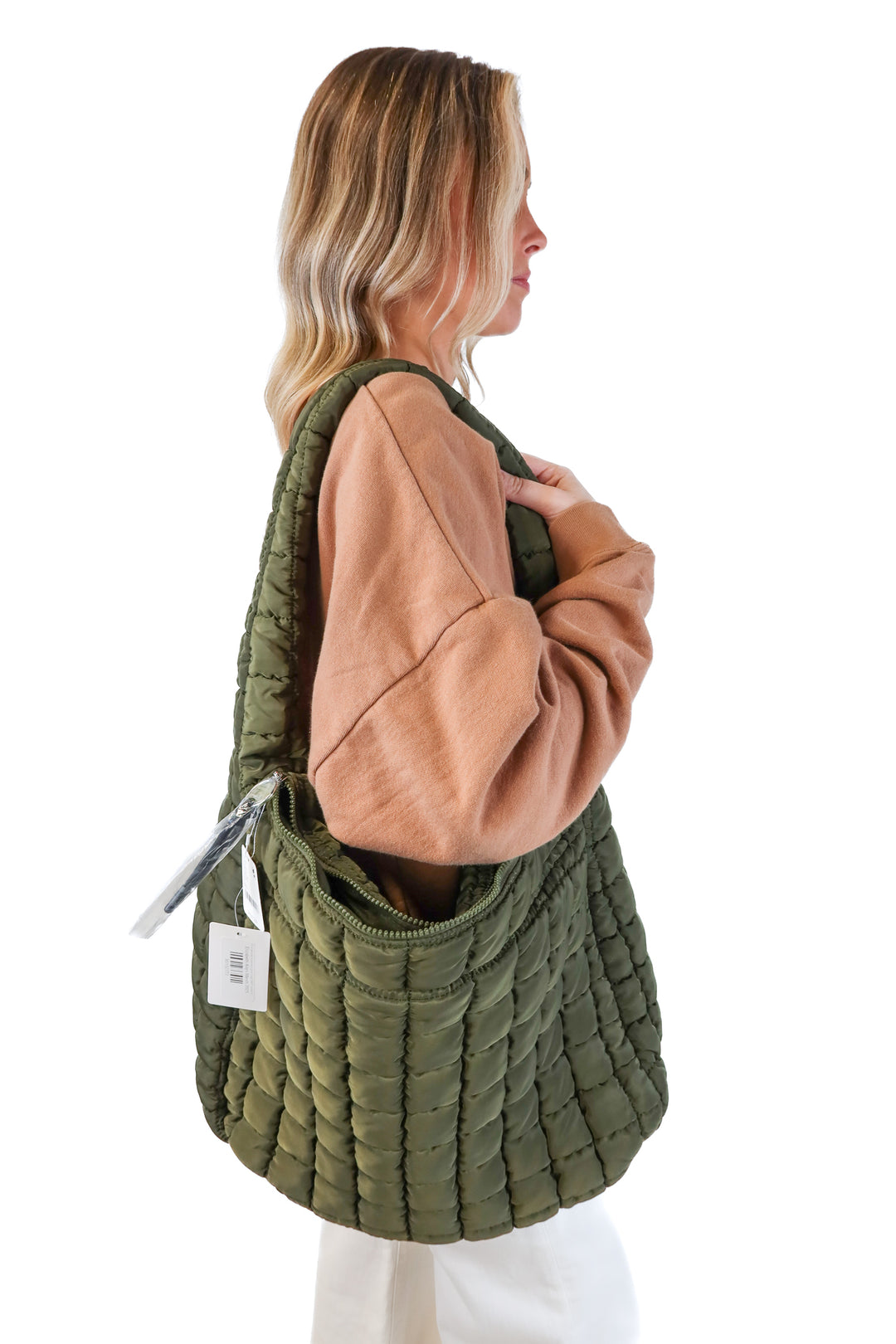 Free people movement green bag NWT (retails for $68)