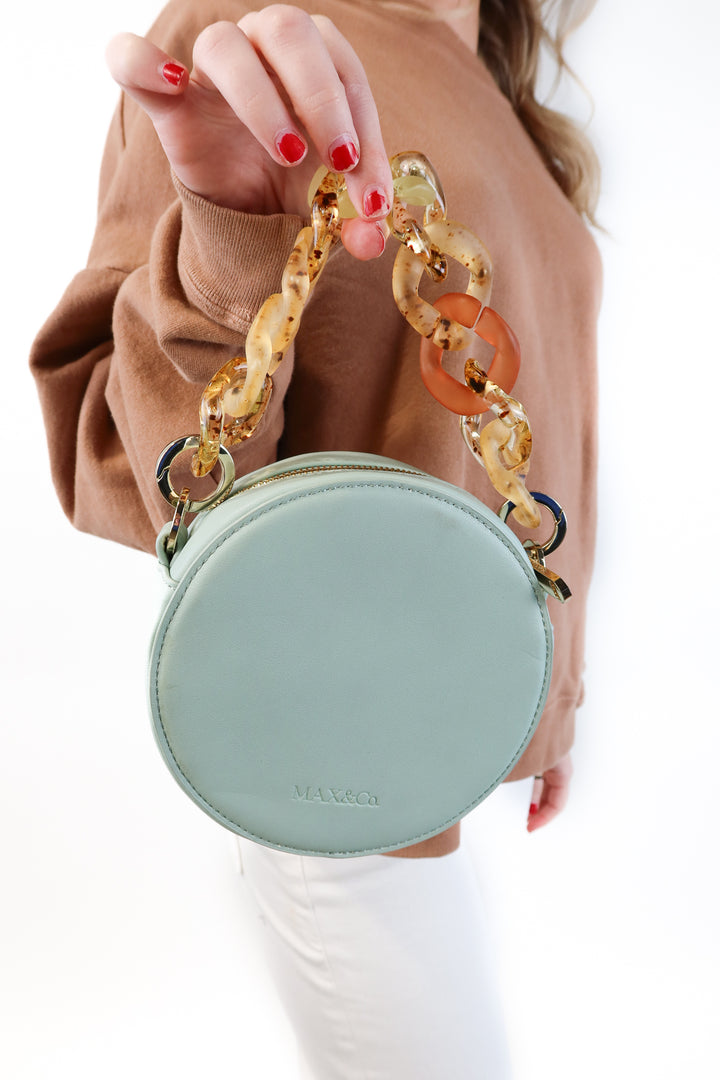 Max & Co mint circle bag (retail $180)
