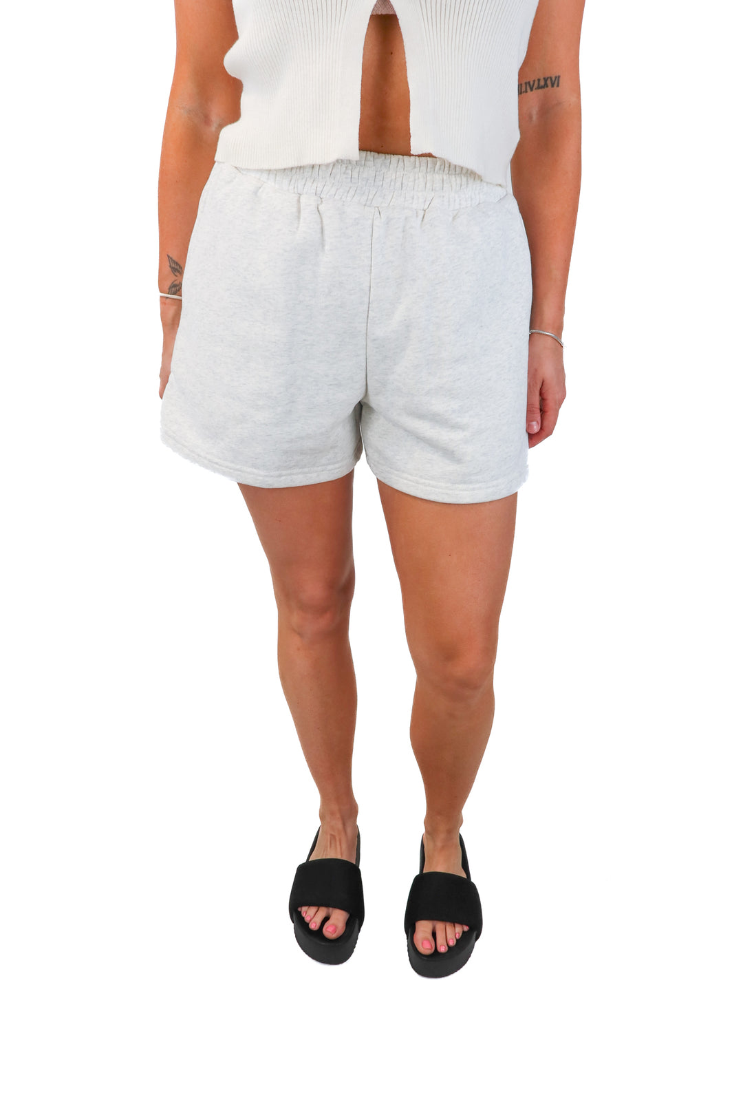 calypso grey lounge shorts NWT (s; retail $40)
