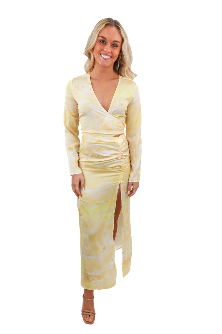 RECC yellow top and skirt set (34)