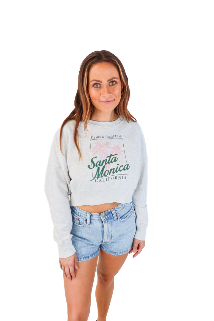 abercrombie & fitch health and social club crewneck (xs; retail $80)